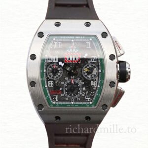 Richard Mille RM011 Men Automatic Transparent Dial Stainless Steel