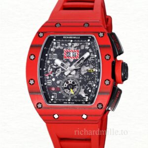 Richard Mille RM 011 Automatic Men Watch Transparent Dial